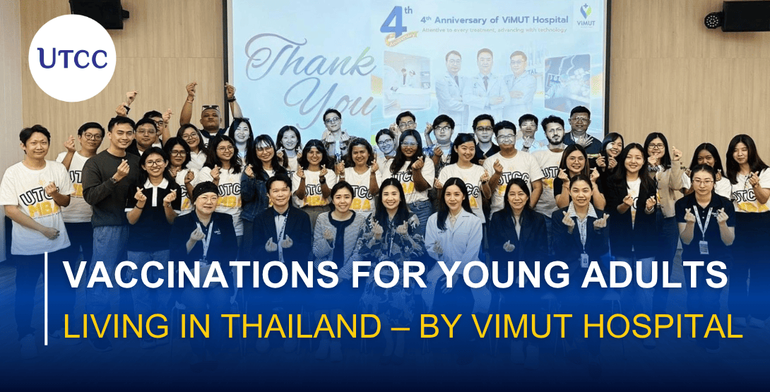 Vaccinations for Young Adults Living in Thailand – By Vimut Hospital