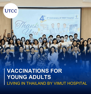 Vaccinations for Young Adults Living in Thailand – By Vimut Hospital