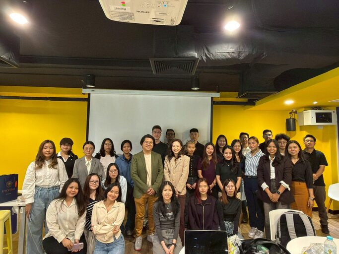 UTCCiSM Students Gain Market Insights on Innovation in the CLMV Region from Osotspa Executive