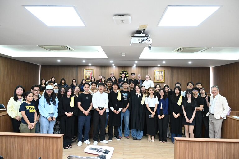 UTCCiSM Students Engage in Simulation Court Activity in International Business Law Class